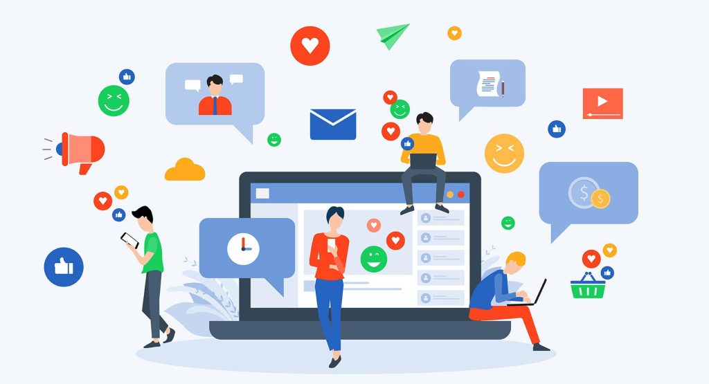 التسويق عبر وسائل التواصل الاجتماعي لزيادة الزوار